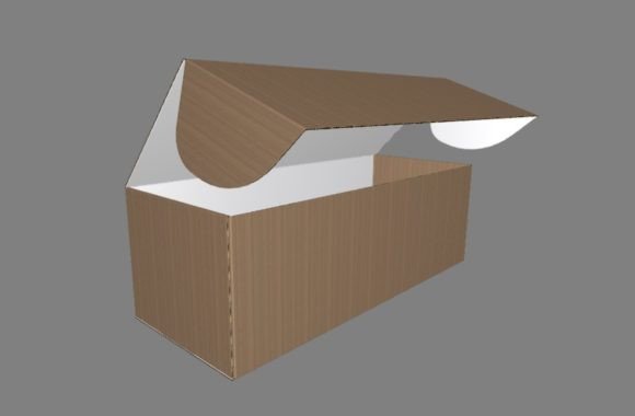 15x6x5 Cm Box Template: A 3D SVG Shape for Real Business Packaging