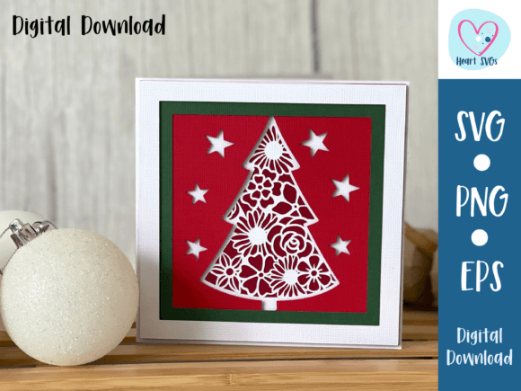 3D SVG Christmas Card Design: A Fresh Visual for Holiday Branding