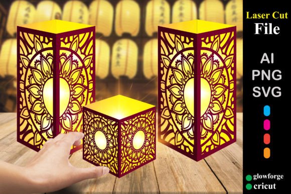 3D SVG Shapes: Mandala Lantern Review