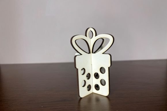 Christmas Ornament - Gift 3D SVG: Festive Flair for Local Business Branding