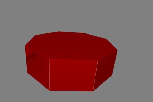 Elegant 3D SVG Gift Box Template for Modern Brand Packaging
