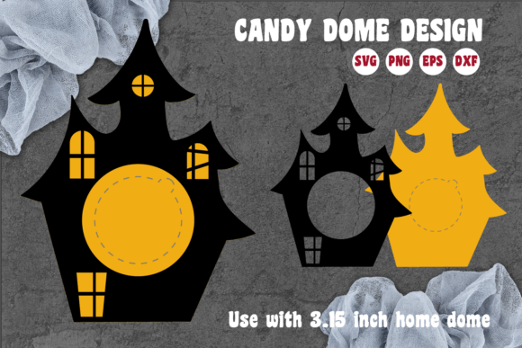 Halloween Candy Dome Ornaments: 3D SVG Review
