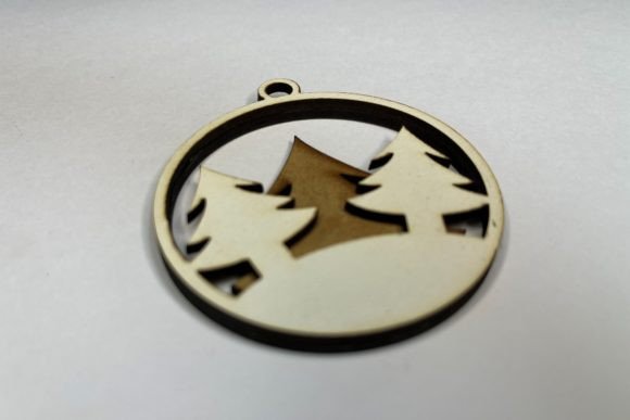 Layered Christmas Bauble - Christmas Tree 3D SVG: Festive Flair for Brand Visuals