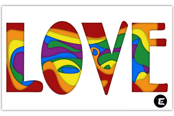 Letter Love: A 3D SVG Shape Design for Versatile Digital Selling